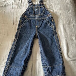 OshKosh B'gosh Blue Overalls Classic Denim Style 18 Months
